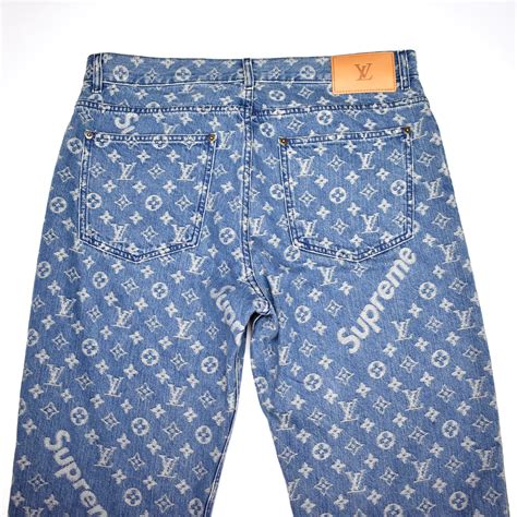 pantaloni jeans louis vuitton